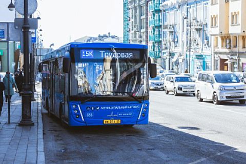 Почти 100% поездок в транспорте Владивостока оплачивают безналичным способом